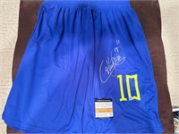 Neymar Jr. Signed Soccer Shorts w/COA