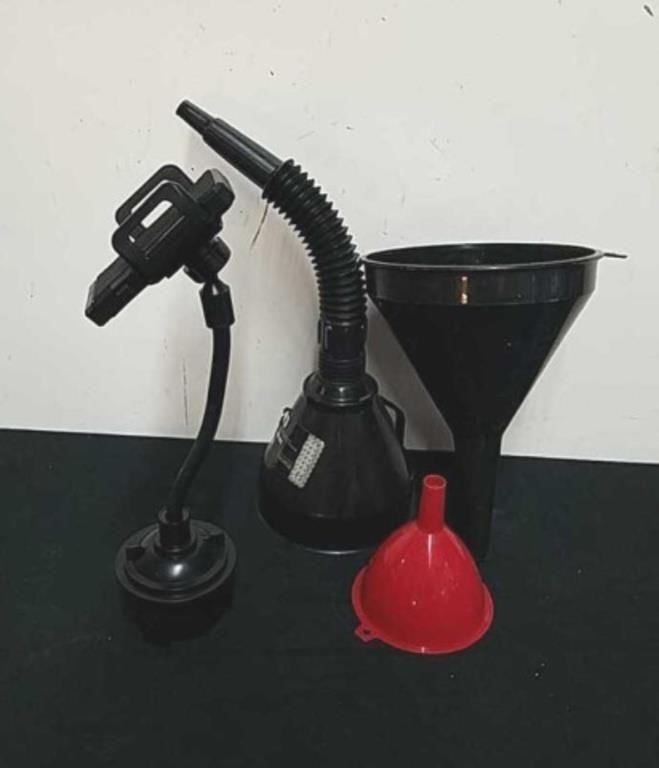 Car cup phone holder, and funnels