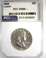 1959 Franklin PR69+ CAM LISTS $12500 IN 69 CAM