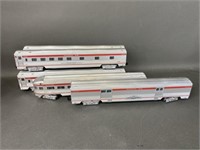 Williams O-scale 72’ Streamlined Passenger Cars 6-