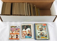 1981 Topps Approx 285 Football Assorted Cards Lot