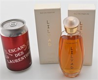 2 bouteilles de parfum de France, Lilyad, Edermyl