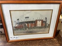 Print of Memorial Stadium by Martin Berry