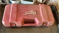 Milwaukee tool case with saw blades