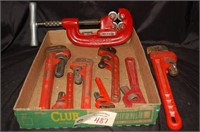 Pipe Cutter & Craftsman Pipe Wrenches