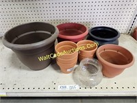 Flower Pots as Shown Bring Boxes or Tubs for