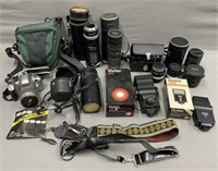 Camera & Accessories Lot Collection