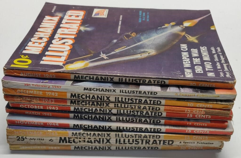 Older Mechanix Illustrated Books