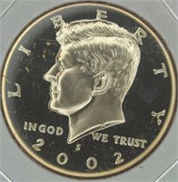 Proof 2002 s. Kennedy half dollar