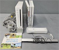 Nintendo Wii Console; Video Games & Controller