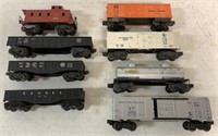 lot of 8 Lionel Train  Cars w/ Original Boxes