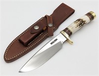 Randall Model 25 Stag Stainless Trapper Knife