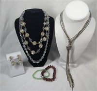 Costume Jewelry Necklaces, Bracelets, Earrings