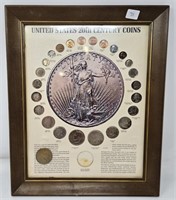 Frame “U.S. 20th Century Coins”
