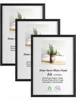 Black Wood Picture Frame (3pk)