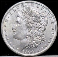 1890-O Morgan Silver Dollar Coin Uncirculated