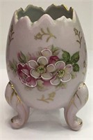 Inarco Porcelain Egg Shaped Footed Bowl