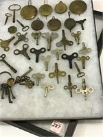 Collection of Clock Keys & Pendulums