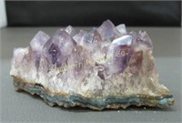 Amethyst Crystal Approx. 2 3/4" x 2 3/4" x 1 1/2"