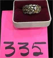 Men's 14K GF Nugget Ring