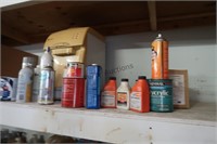 Mixed lot of Oil, Paint, Water Dispenser