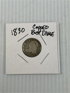 1830 Capped Bust Dime