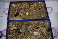 Gold Tone Jewelry. Sarah Cov, Cameos, Necklaces