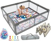 Open Box - Ikiod Large Capacity Playpen With Play