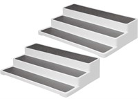 THREE-TIERED SHELVES SET OF TWO 36.5x24x8.5CM