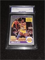 Magic Johnson 1990 Hoops GEM MT 10 Lakers