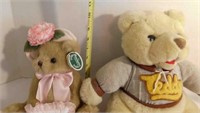 4 Toy Stuffed Bears