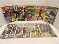 Lot of 15 Misc Marvel Comics - New Warriors, Nomad