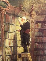 Karl Spitzweg "The Bookworm"