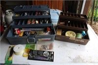 2 Fishing Tackle Boxes & Contents
