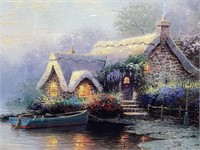 Thomas Kinkade "Lochaven Cottage" Collectors