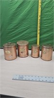 Copper canisters