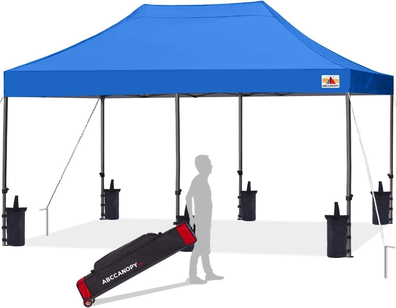 *ABCCANOPY Patio Pop Up Canopy Tent 10x20 (Blue)