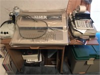Typewriter and Adding machines