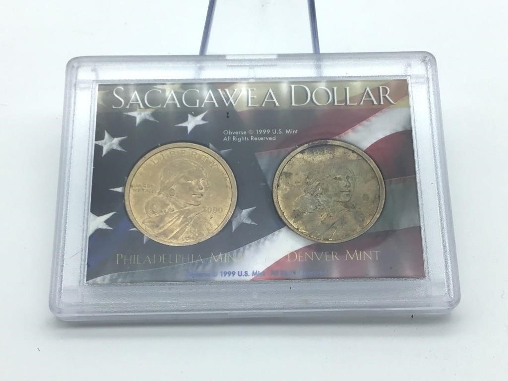 Sacagawea Dollar Set