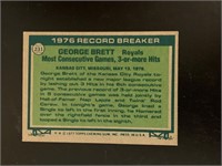 1977 Topps George Brett Royals Record Breaker #231