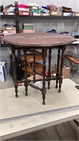 Small drop leaf end table