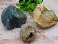 MIXED LOT ROCK STONE LAPIDARY SPECIMEN