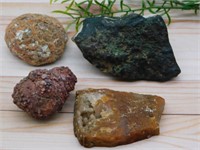 MIXED LOT ROCK STONE LAPIDARY SPECIMEN