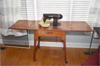 VINTAGE KENMORE CONSOLE SEWING MACHINE