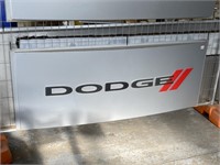 Genuine Dodge Dealership Sign Embossed Lettering
