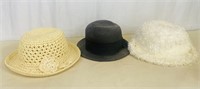 Lot of 3 Women’s Hats