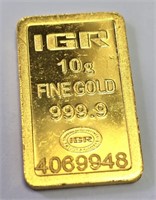 24K  10G Fine 9999 Bar