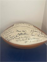 Autographed Football, Longhorns Earl Campbell