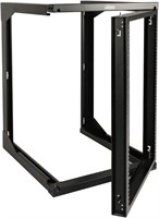 $119  15U Wall Mount Open Frame Rack  18 Inch Dept