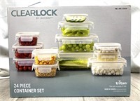 Clearlock Plastic Container Set